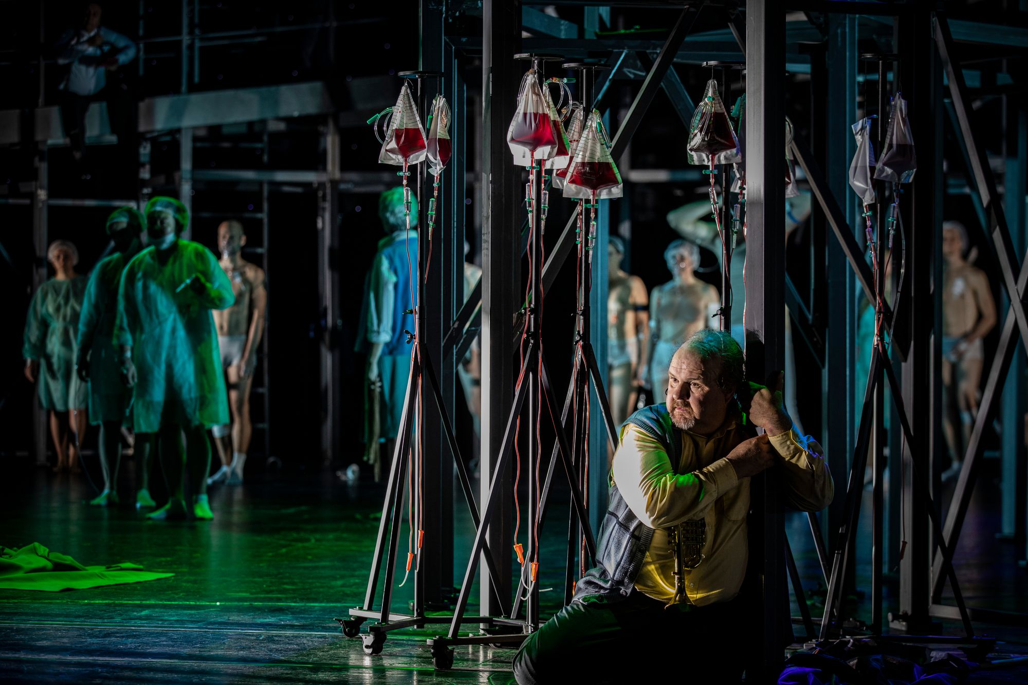 Semperoper Dresden / Le grand Macabre - hier : Gerhard Siegel als Piet vom Fass  © Semperoper Dresden / Ludwig Olah