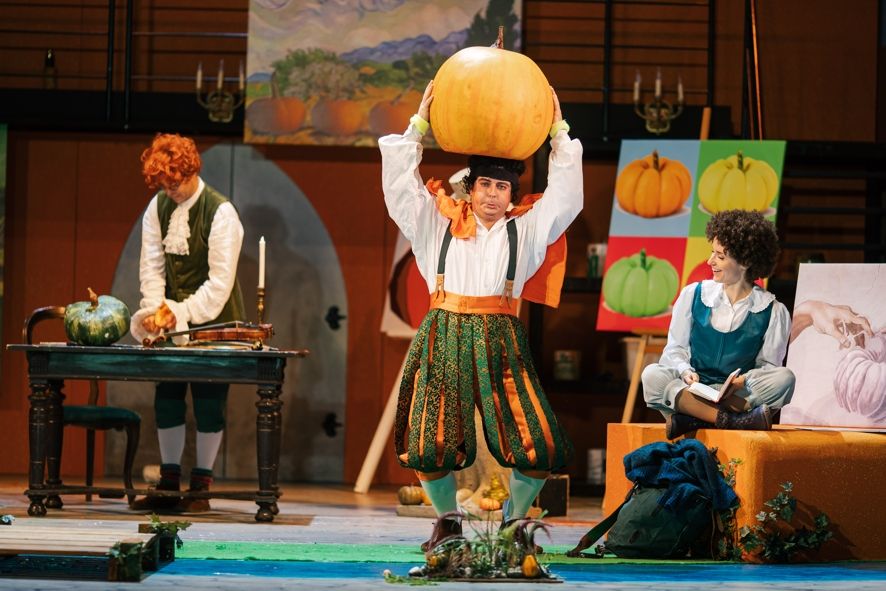 Landestheater Coburg / Die Prinzessin auf dem Kürbis © Sebastian Buff