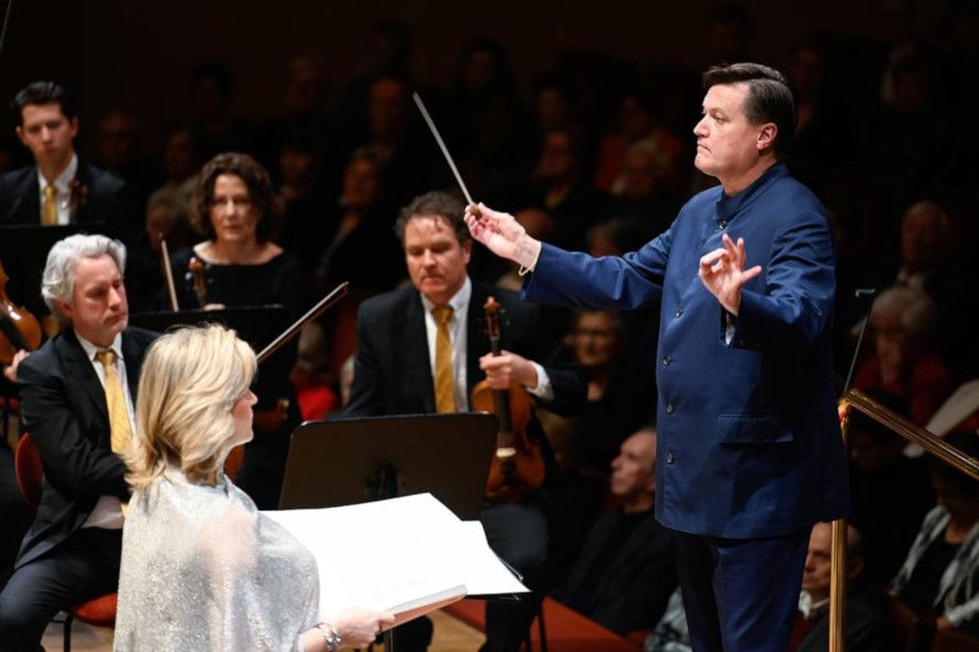 Semperoper Dresden / Gurre Lieder - hier . Christian Thielemann und Solisten © Matthias Creutziger