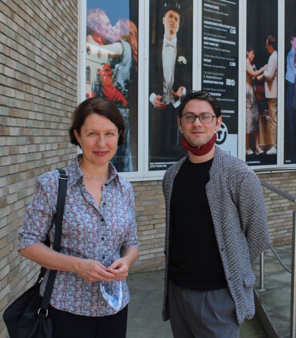 Ballettchef Mauro de Candia und Dramaturgin Patricia Söckemann © Hanns Butterhof