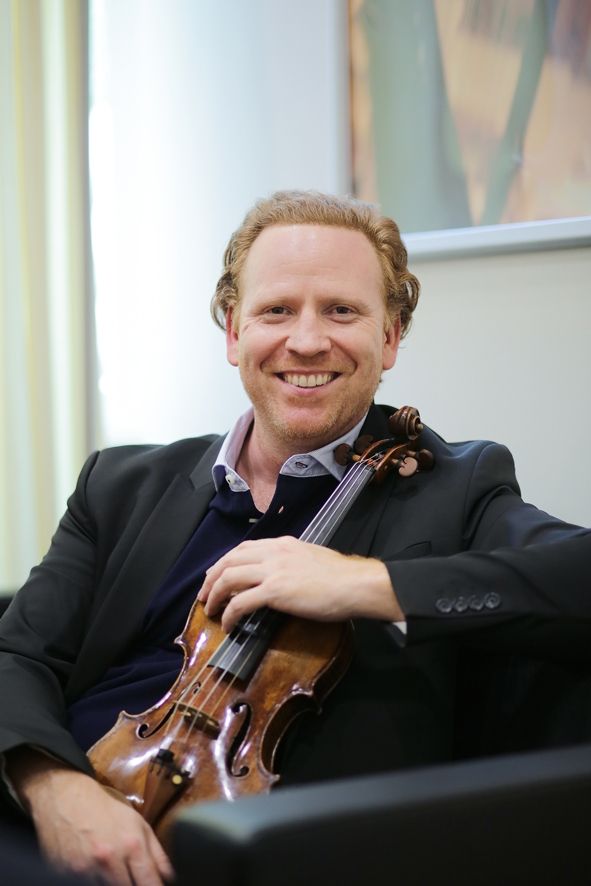 Philharmonie Essen / Daniel Hope © Sven Lorenz