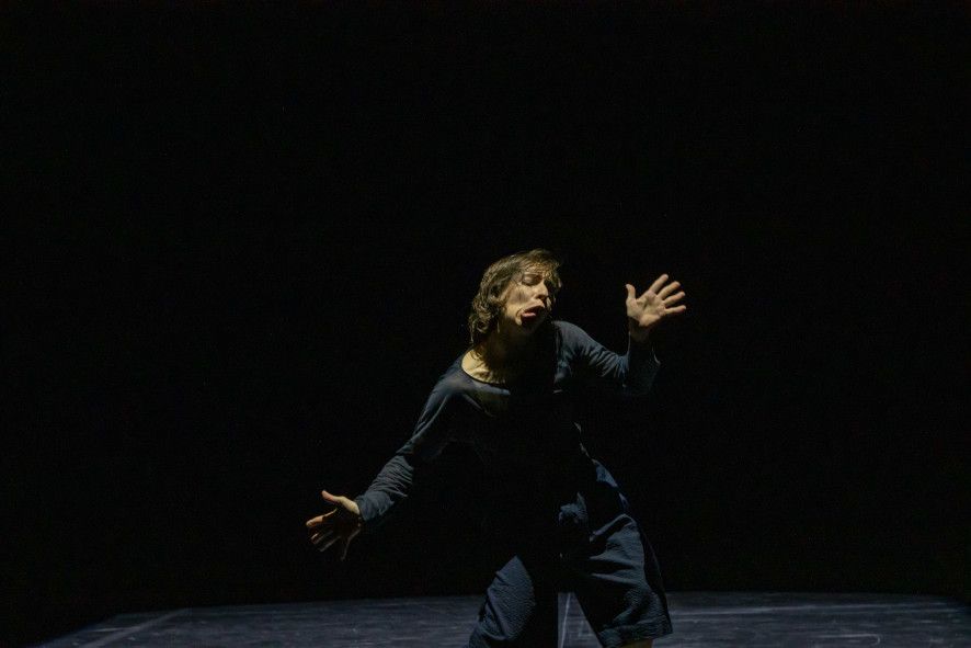 Theater Münster / DIS-TANZ - Verzweiflung und Resignation in der Quarantäne Maria Bayarri Pérez © Oliver Berg