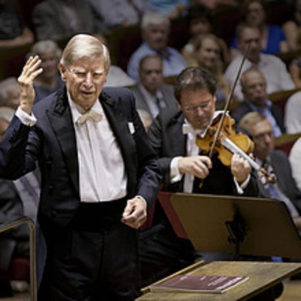 Gewandhausorchester Leipzig / Herbert Blomstedt, von 1998 bis 2005 Kapellmeister des Gewandhausorchester © Jens Gerber