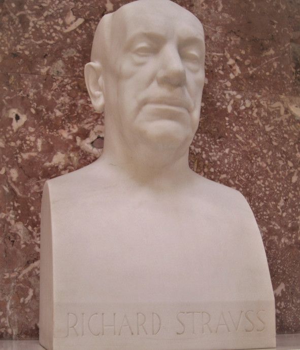 Richard Strauss - hier : Büste in Walhalla © IOCO / HGallee