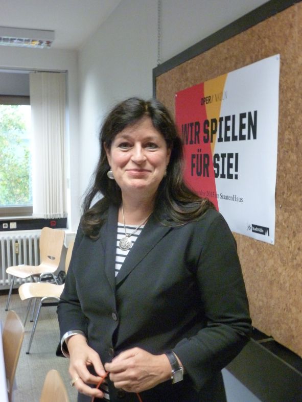 Oper Köln / Birgit Meyer, nun Intendantin, aber .. einsam in fernen Landen ... © IOCO