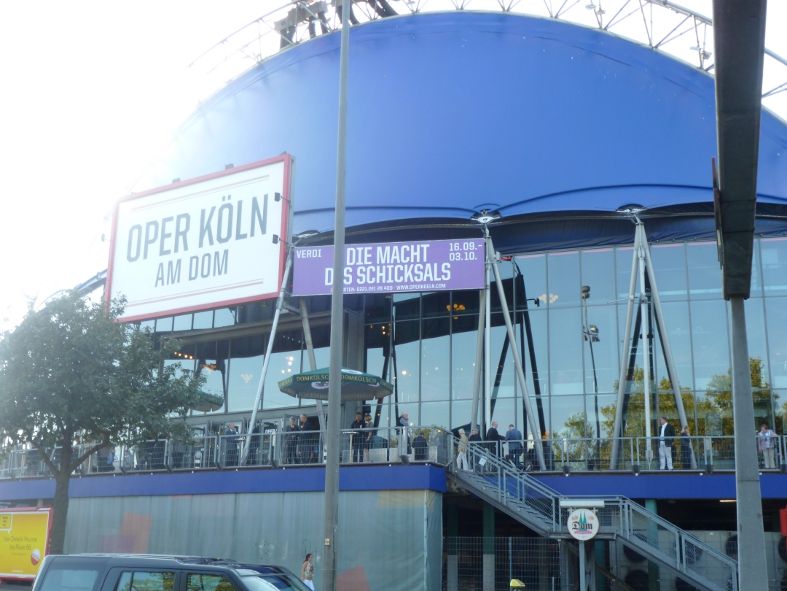 Oper am Dom / eine der vielen Ersatzspielstätten der Oper Köln © IOCO