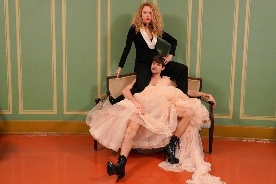 Staatsoper Stuttgart / Opernball - es üben hier : Robert Rozic und Stine Marie Fischer © Staatsoper Stuttgart