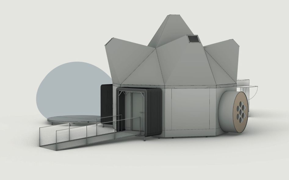 Deutsche Oper am Rhein / hier das UFO - Junge Oper Mobil - ein Raumlabor © raumlaborberlin