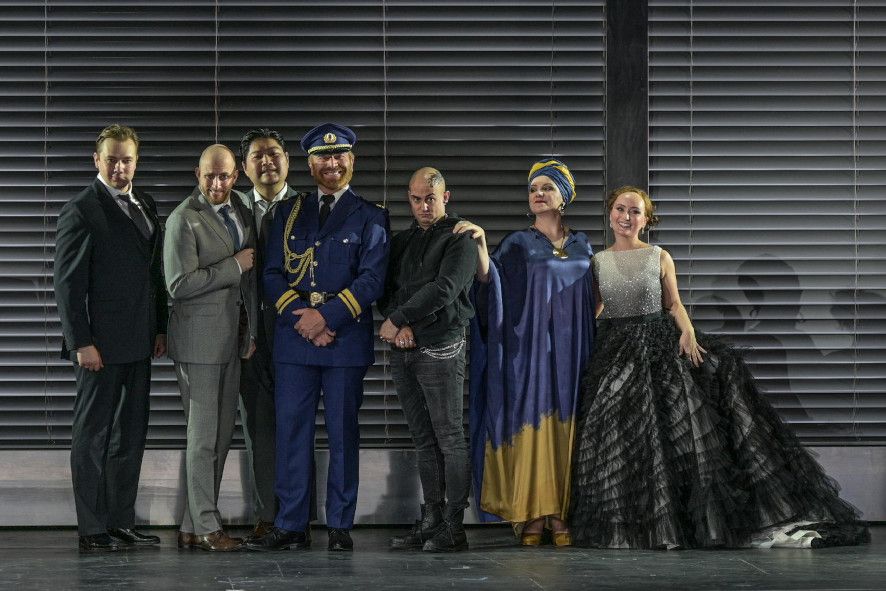 Staatsoper Hamburg / Agrippina hier Ensemble © Hans Joerg Michel