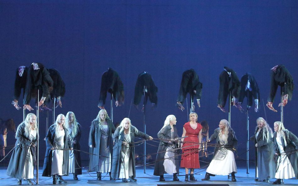 Bayerische Staatsoper / Die Walküre - hier : zur Wiederaufnahme 2018 © Wilfried Hoesl