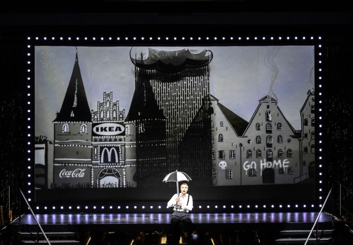                                                      Noah Schaul als 'Candide'  ©Jochen Quast