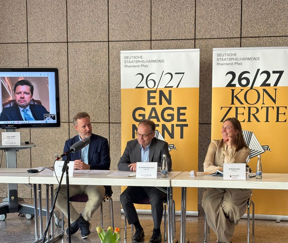 Deutsche Staatsphilharmonie Rheinland-Pfalz, SAISONVORSTELLUNG 2026/27, IOCO