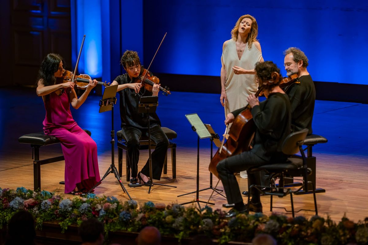 Prag, Rudolfinum, Dvořák Hall, Belcea Quartett - B. Hannigan, IOCO
