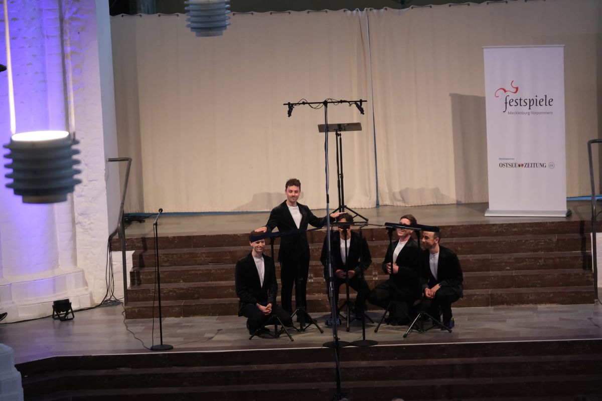 Rostock, Konzertkirche St. Nikolai, Kings`s Singers - Festspiele MV, IOCO
