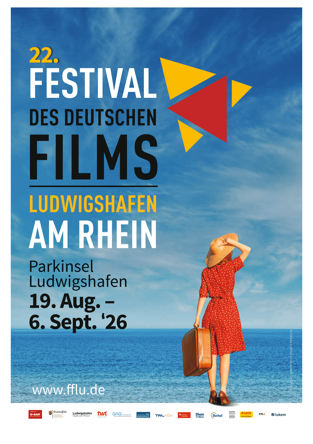 Ludwigshafen, Open-Air-Kino auf der Parkinsel, 22. FESTIVAL DES DEUTSCHEN FILMS, IOCO