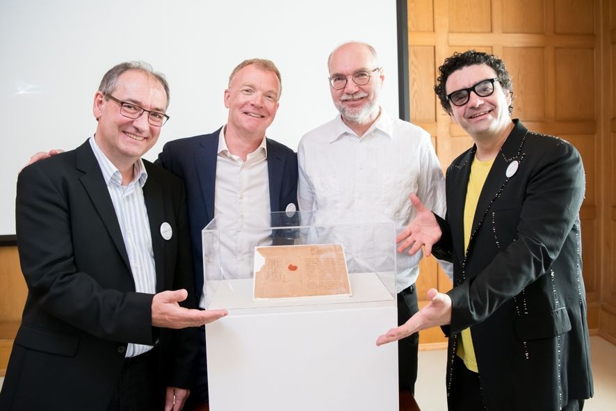 Salzburg, Stiftung Mozarteum, Verschollener Brief von Wolfgang Amadé Mozart, Juni 2018
