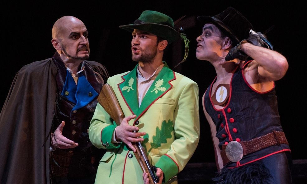 Hildesheim, Theater für Niedersachsen, Premiere Freischütz von Carl Maria von Weber, 18.02.2017