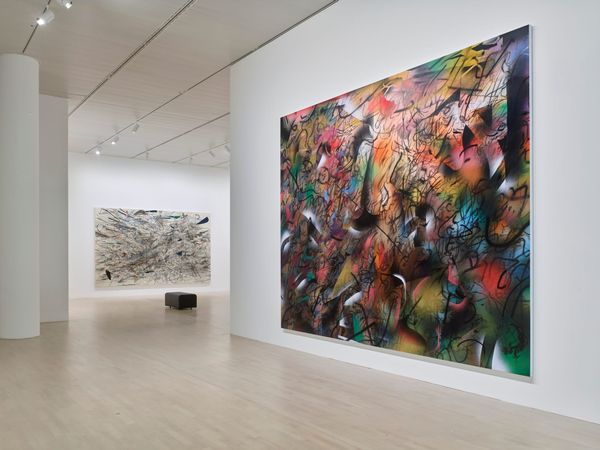 Düsseldorf, Kunstsammlung Nordrhein-Westfalen, Überblicks-Ausstellung von Julie Mehretu,  IOCO