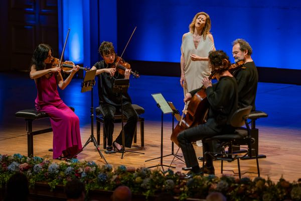 Prag, Rudolfinum, Dvořák Hall, Belcea Quartett - B. Hannigan, IOCO