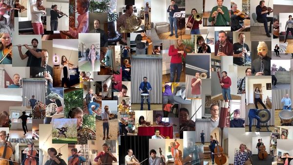 Essen, Philharmonie Essen, Boléro“ aus dem Wohnzimmer, April 2020