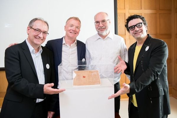 Salzburg, Stiftung Mozarteum, Verschollener Brief von Wolfgang Amadé Mozart, Juni 2018