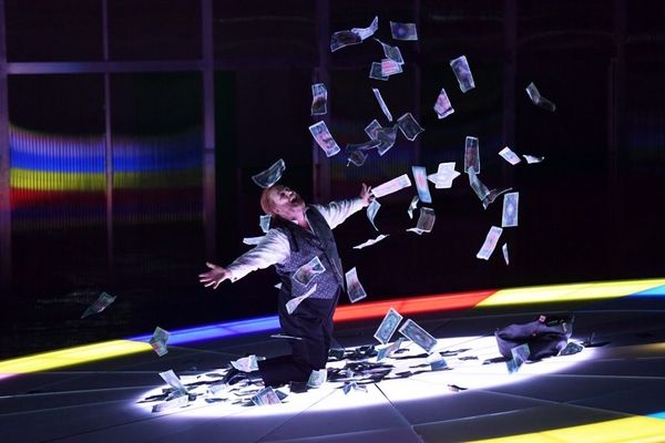 Frankfurt, Oper Frankfurt, Wiederaufnahme DER  SPIELER von Sergej Prokofjew, 27.01.2017