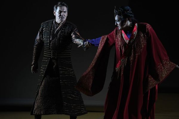 Düsseldorf, Deutsche Oper am Rhein, Premiere Turandot von Giacomo Puccini, 04.03.2017