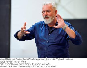 Genf, Opera des Nations, Premiere  Falstaff von Giuseppe Verdi, 18.06.2016