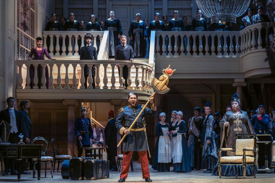 Theater Chemnitz / AIDA hier Hector Sandoval als Radames © Nasser Hashemi