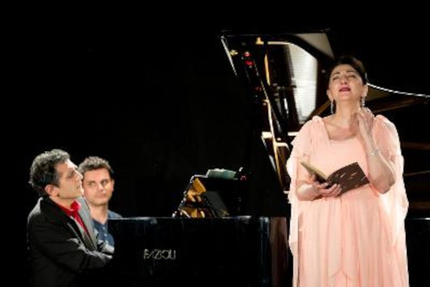 FESTIVAL PRINTEMPS DES ARTS DE MONTE-CARLO / Karine Babajanyan. Sopran und Vardan Mamikonian, Klavier © Alice Blangero und Alain Vanel