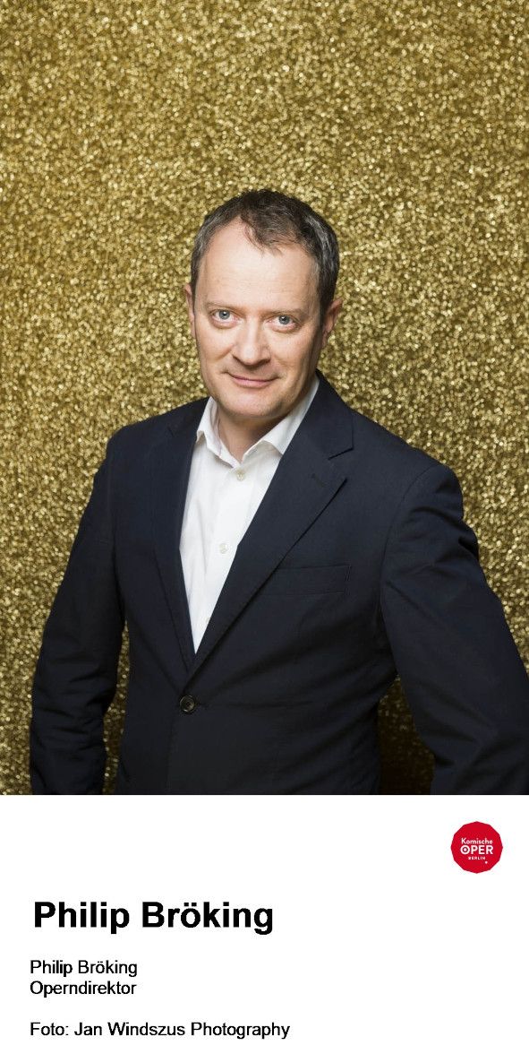 Komische Oper Berlin / Philip Bröking, Operndirektor © Jan Windszus Photography