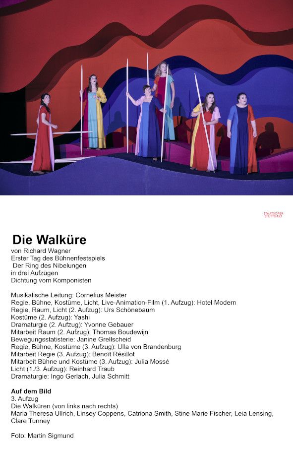 Staatsoper Stuttgart / Die Walküre © Martin Sigmund