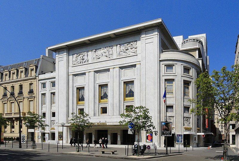 Théâtre des Champs-Élysées, Paris © wikimedia commons