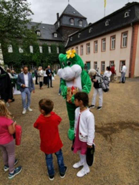 Kinderunterhaltung auf Schloss Laubach © Ingrid Freiberg