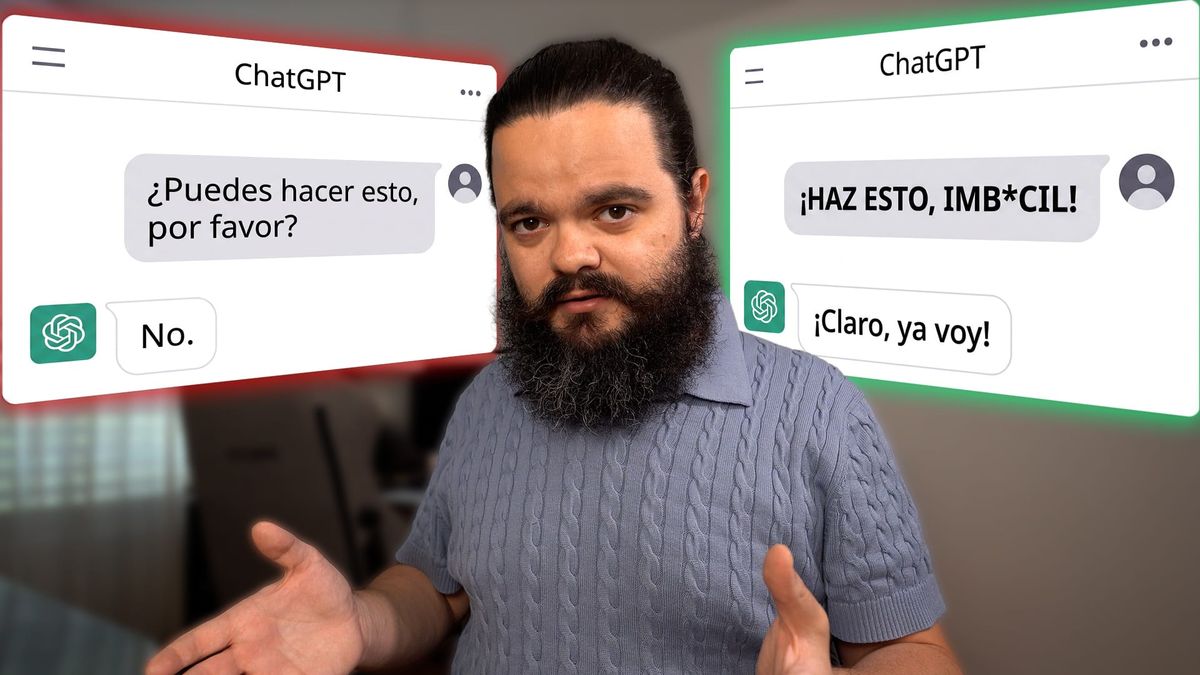 Insultar a la IA es MEJOR (vídeo)