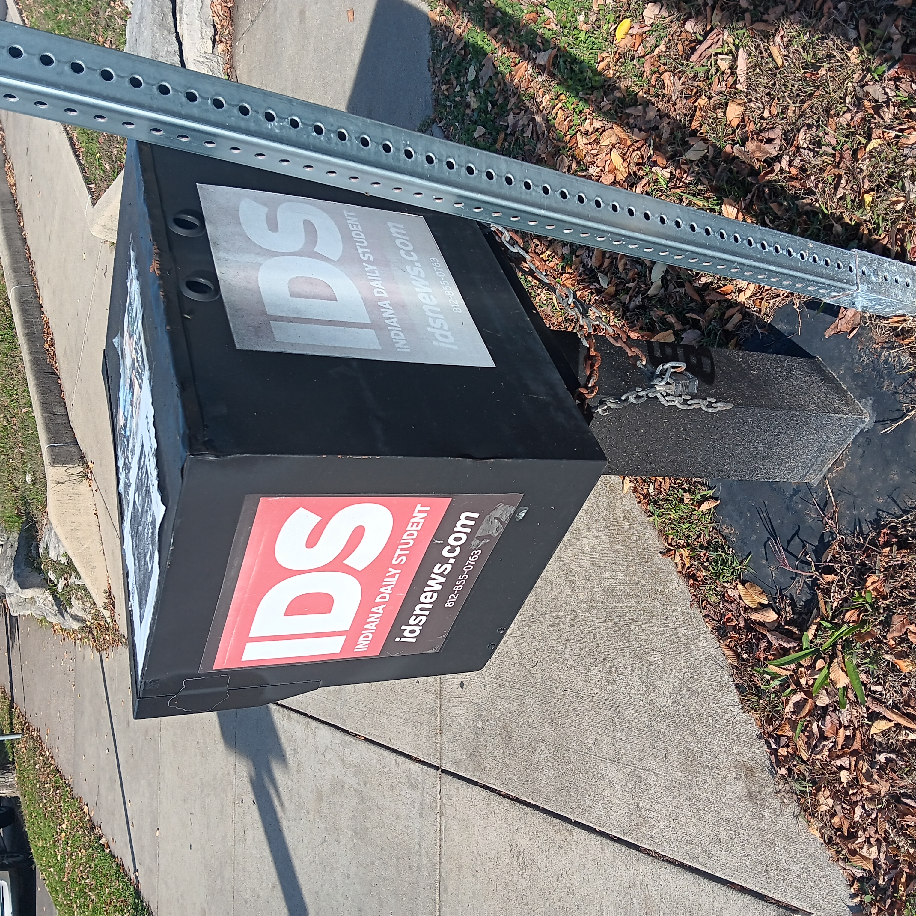 IDS newspaper kiosk