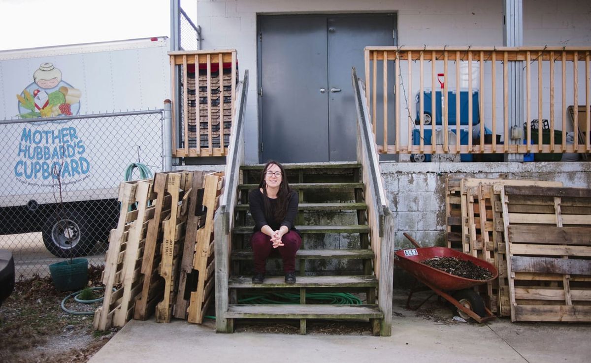 Stephanie Solomon, the director of education and outreach at Mother Hubbard’s Cupboard, says the problem of food insecurity i