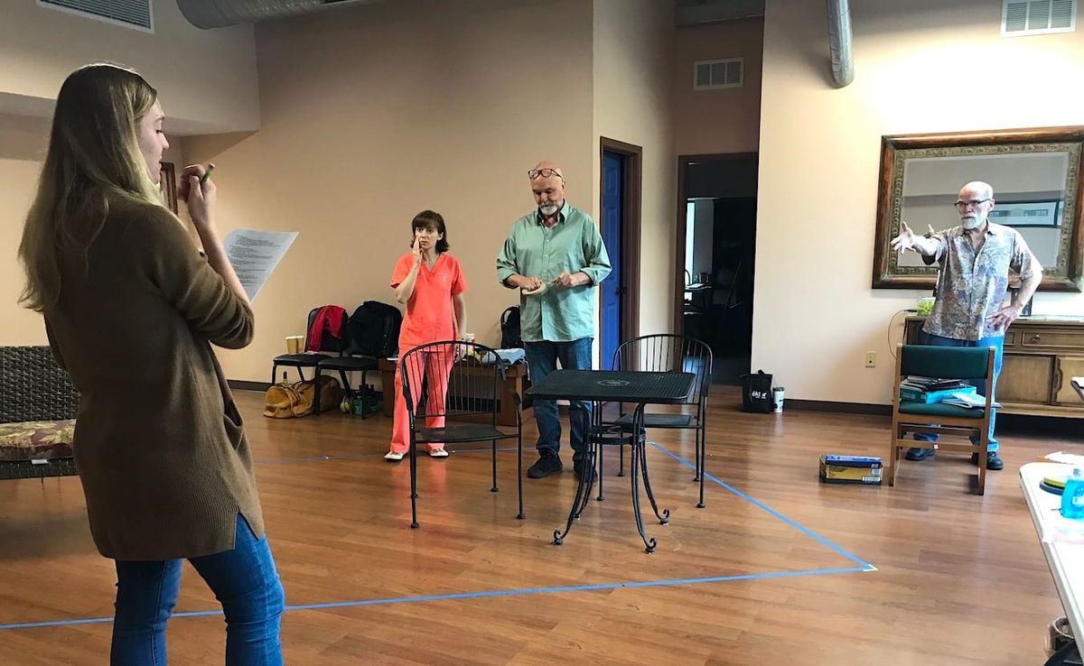 Off-Night Productions is a new theater company co-founded by Melinda Seader and Aubrey Seader in Bloomington. Above, the crea