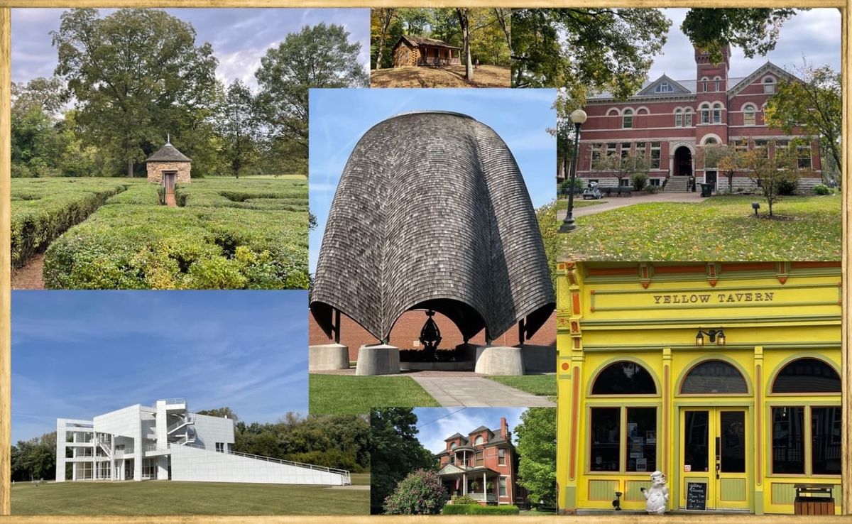 Some visitors enjoy New Harmony, a “wonderfully preserved” town along the Wabash River in southwestern Indiana, for its unusu