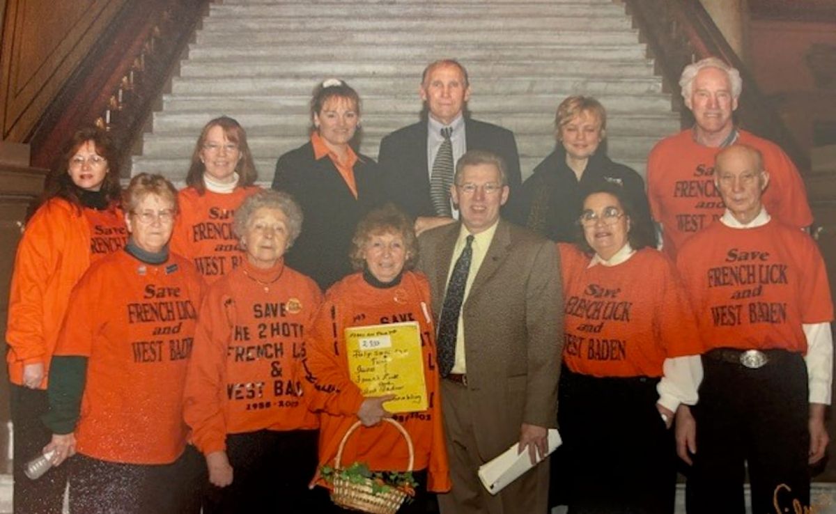 Beginning in the mid-1990s, a group of Orange County citizens wearing orange T-shirts encouraged Indiana lawmakers to grant a