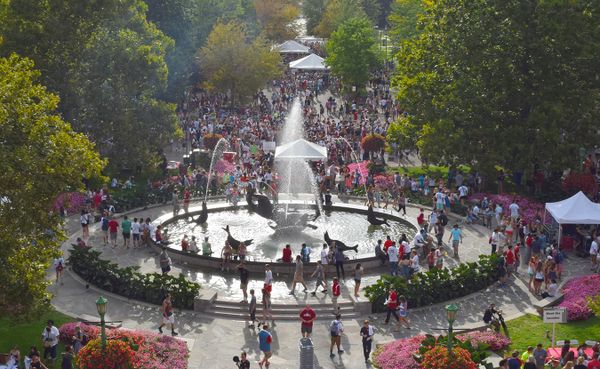 The Indiana University Arts and Humanities Council has created the First Thursdays Festival at Showalter Arts Plaza — a month