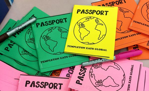 Students at Templeton Elementary School participated in Templeton Eats Global by trying foods from all over the world and mov