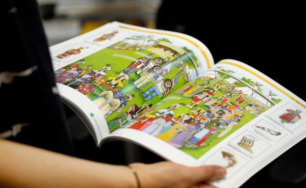 Bloomington's The Language Conservancy (TLC) works to preserve Native languages that would otherwise be lost. Pictured here i