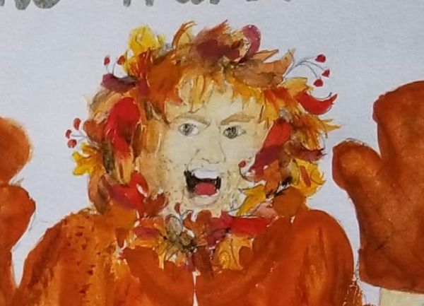 Aslan, the Great Lion | Sketch by Kayla Cieslinski