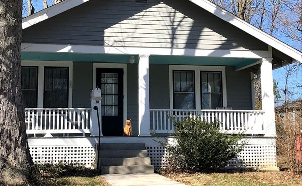 Front porches in Bloomington began to flourish in the early 1900s, when bungalows became the most common type of house being