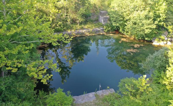A project by the Monroe County Plan Commission is designed to turn a 100-acre former quarry property northwest of Bloomington