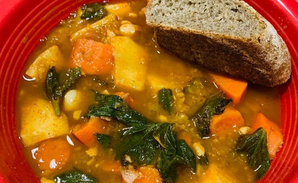Ruthie Cohen stirs the pot this month with paprika-rich Hungarian bean soup, courtesy of Valeria Varga, senior lecturer in IU