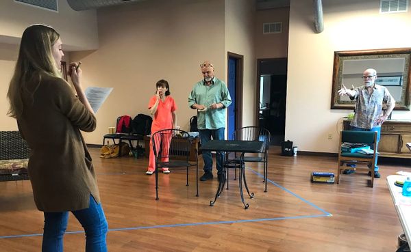 Off-Night Productions is a new theater company co-founded by Melinda Seader and Aubrey Seader in Bloomington. Above, the crea