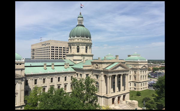 Members of the Indiana House of Representatives and Indiana Senate meet during legislative sessions to pass laws at the India