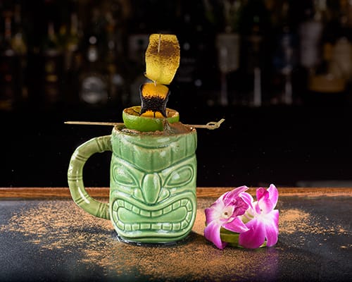 Caught in the Rain, a drink by Emmie O'Connor of Malibu Grill. | Photo by <a href="http://www.briankrecik.com/">Brian Krecik</a>, ©Brian Krecik 2015